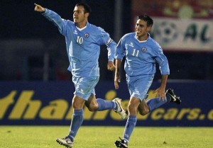 San Marino hero Andy Selva scores the winner against Liechtenstein