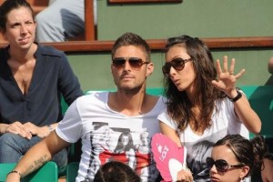 Picture of Olivier Giroud and Girlfriend