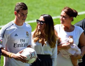 Gareth Bale's girlfriend