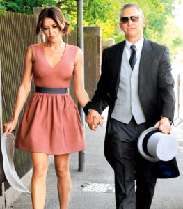 Gary Lineker Picture with sweet girlfriend