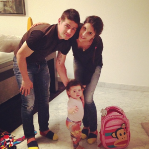 Picture girlfriend of James Rodriguez